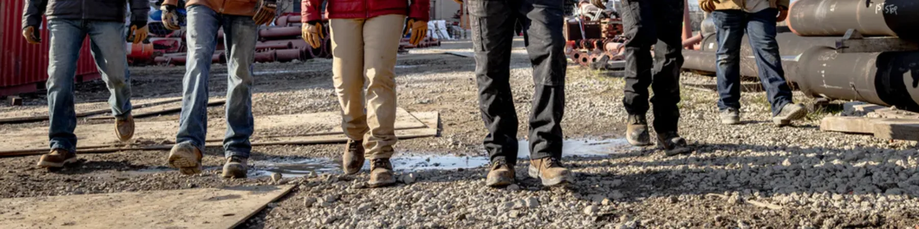 Work boots at Joe King's Shoe Shop