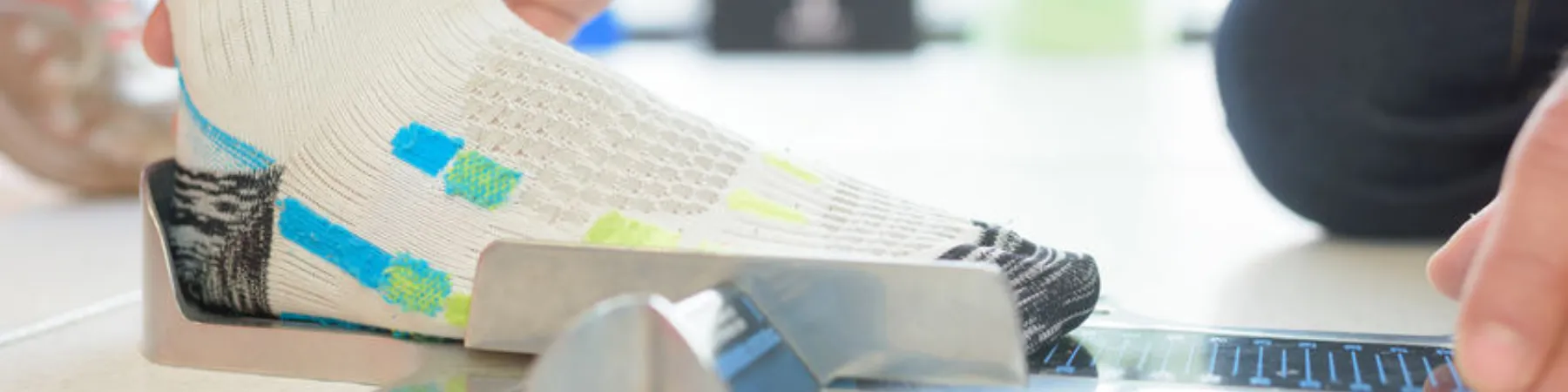 Professional shoe fitting at Joe King's Shoe Shop